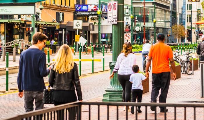 Downtown People Streetscape Small