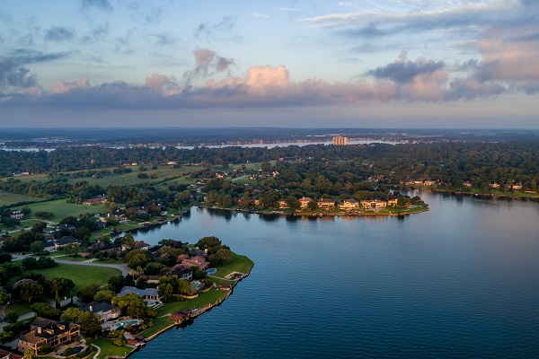 Lake Conroe Aerial 2 Conroe