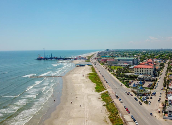 Galveston Island Beach Front